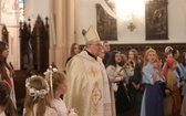Bp Janusz Mastalski u św. abp. Bilczewskiego w Wilamowicach