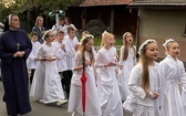 Bp Janusz Mastalski u św. abp. Bilczewskiego w Wilamowicach