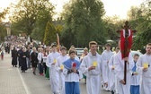 Bp Janusz Mastalski u św. abp. Bilczewskiego w Wilamowicach