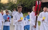 Bp Janusz Mastalski u św. abp. Bilczewskiego w Wilamowicach