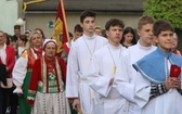 Bp Janusz Mastalski u św. abp. Bilczewskiego w Wilamowicach