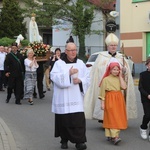 Bp Janusz Mastalski u św. abp. Bilczewskiego w Wilamowicach