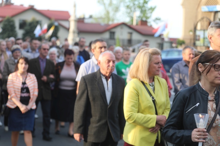 Bp Janusz Mastalski u św. abp. Bilczewskiego w Wilamowicach