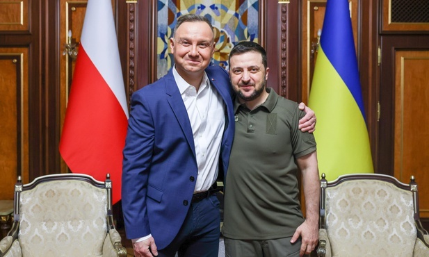 Zełenski zapowiedział przyznanie Polakom specjalnego statusu na Ukrainie