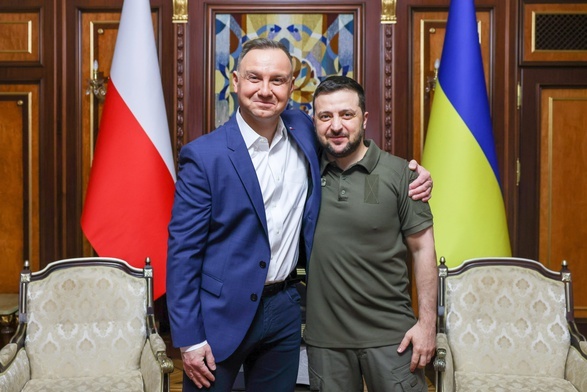 Zełenski zapowiedział przyznanie Polakom specjalnego statusu na Ukrainie