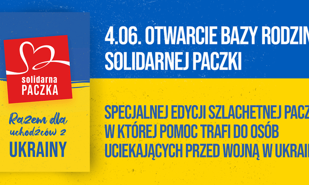 Solidarna Paczka wspomoże uchodźców