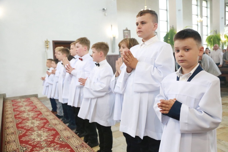 Nowi ministranci w Gromniku