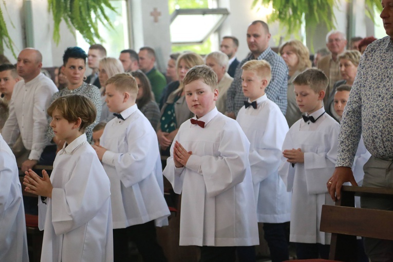 Nowi ministranci w Gromniku