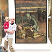 	„Miłosierny Samarytanin” Adama Bunscha – obraz mocniej przemawia, gdy tuż za granicą szaleje wojna.