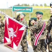 Wydarzenie uświetniła Kompania Honorowa Wojska Polskiego.