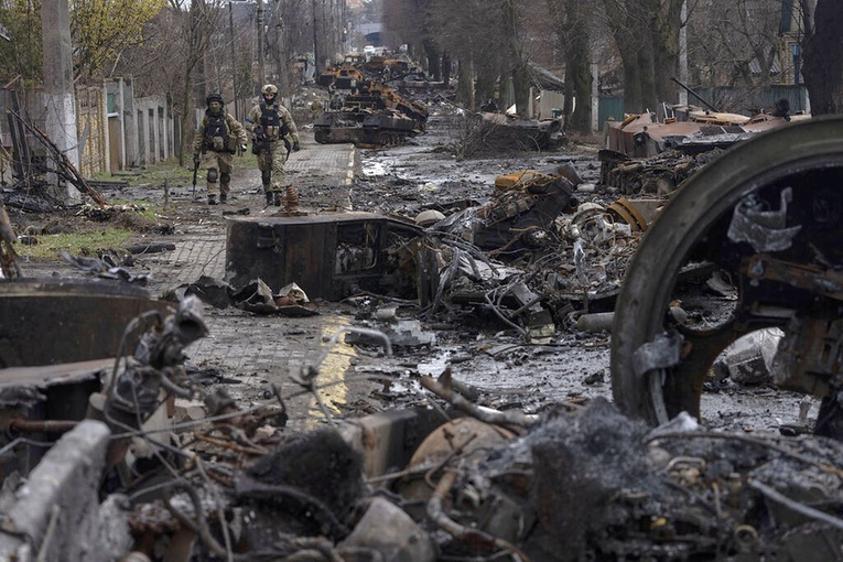 Resort obrony Ukrainy: Rosja szykuje się do długotrwałej wojny