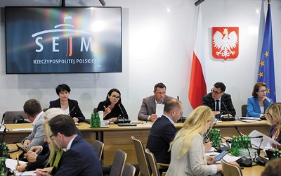 Sejmowa komisja sprawiedliwości rozpatrywała 3 projekty.
