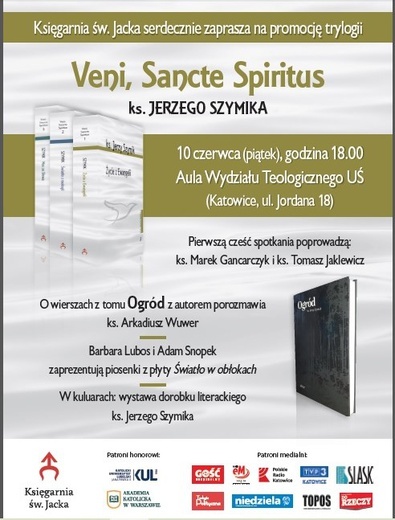 Spotkanie promujące trylogię ks. Jerzego Szymika "Veni, Sancte Spiritus", Katowice, 10 czerwca