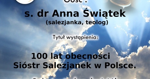 Lubin. Przyjdź na "Kociołek" z wykładem s. dr Anny Świątek