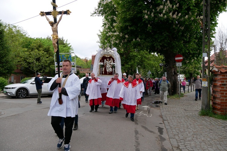 354. Piesza Pielgrzymka Oliwska w drodze do Kalwarii Wejherowskiej