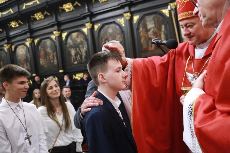 Bierzmowanie u Mikołaja