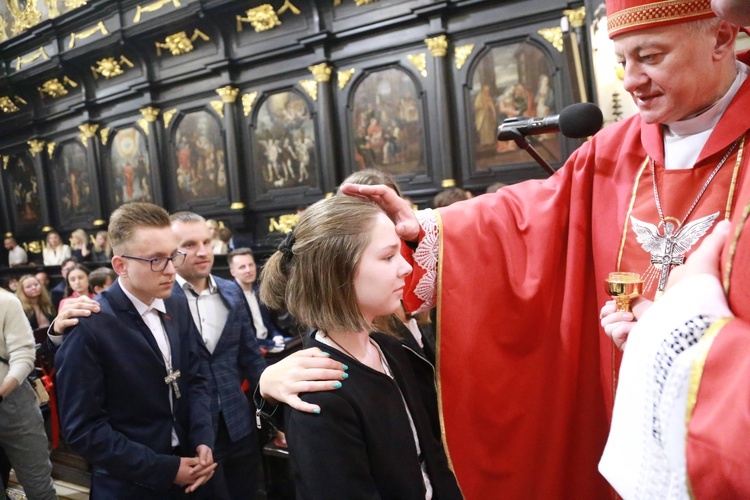 Bierzmowanie u Mikołaja