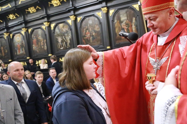 Bierzmowanie u Mikołaja