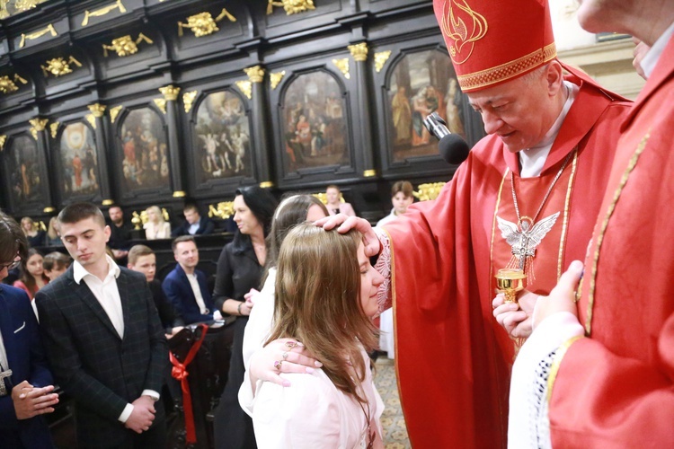 Bierzmowanie u Mikołaja