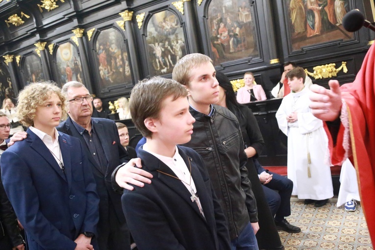 Bierzmowanie u Mikołaja