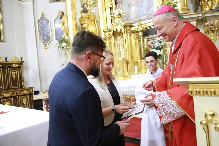 Bierzmowanie u Mikołaja