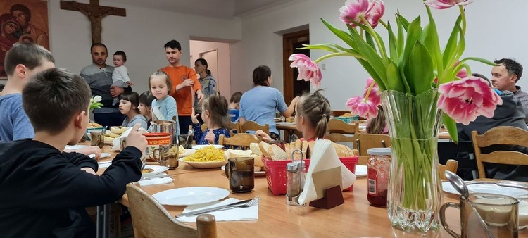 Oazowy dom w Księżomierzy stał się domem dla uchodźców.