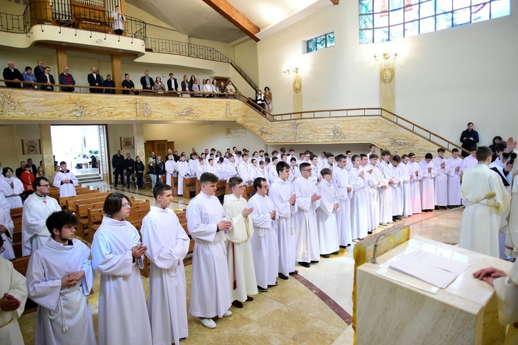 ​Błogosławieństwa Służbie Liturgicznej Ołtarza Archidiecezji Warmińskiej