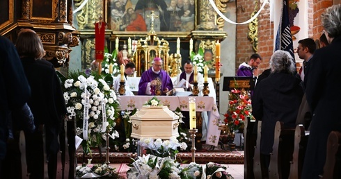 Pogrzeb śp. Natalii Senator