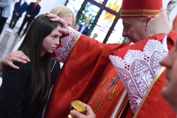 Bierzmowanie u św. Antoniego w Krynicy-Zdroju