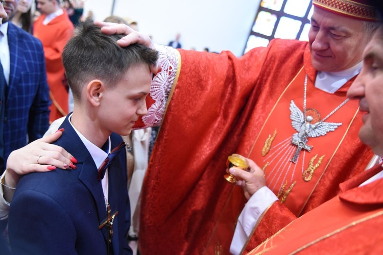 Bierzmowanie u św. Antoniego w Krynicy-Zdroju