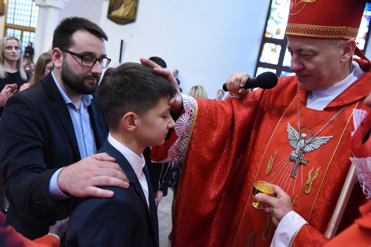 Bierzmowanie u św. Antoniego w Krynicy-Zdroju