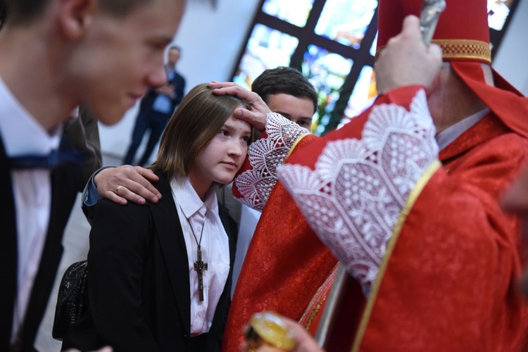 Bierzmowanie u św. Antoniego w Krynicy-Zdroju