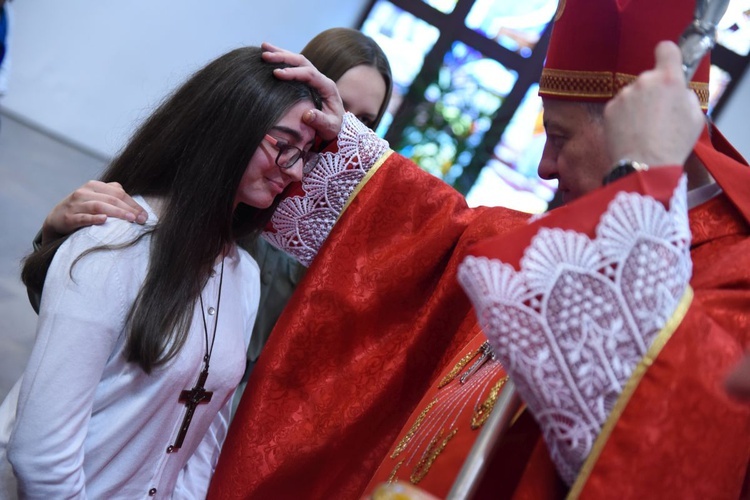 Bierzmowanie u św. Antoniego w Krynicy-Zdroju