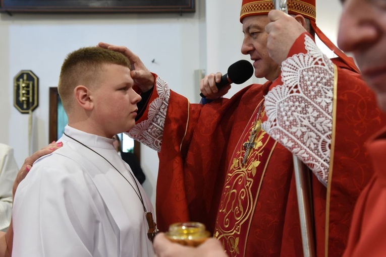Bierzmowanie w Muszynie