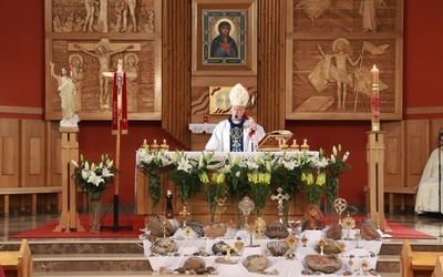 Mszy św. przewodniczył ordynariusz diecezji bp Andrzej F. Dziuba.