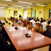 Wykład w Sali Papieskiej Instytutu Teologicznego w Sandomierzu.