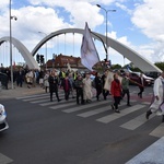 Pielgrzymka z rekwiarzem św. Andrzeja Boboli