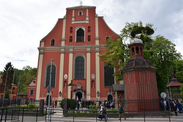 Pielgrzymka z rekwiarzem św. Andrzeja Boboli