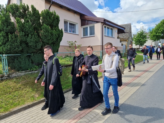 Pielgrzymka powołaniowa koszalińskiego seminarium