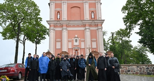 Pielgrzymka powołaniowa koszalińskiego seminarium