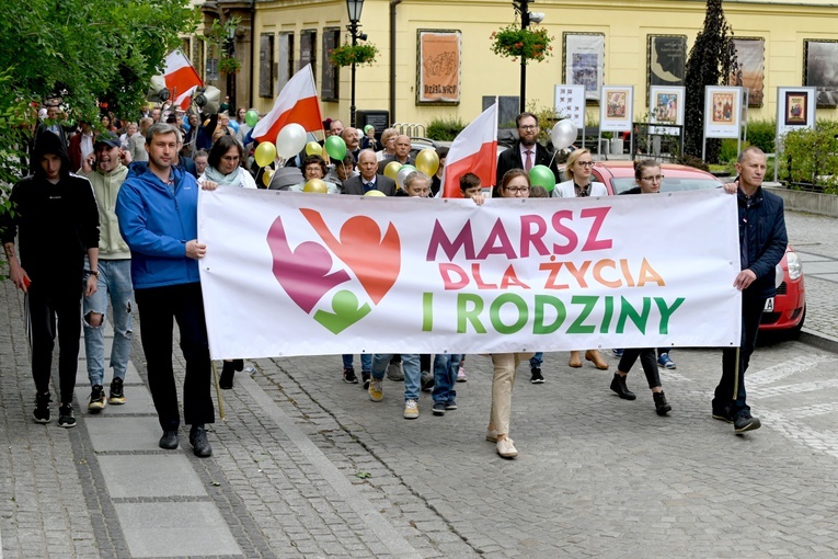 Świdnicki marsz dla życia i rodziny 2022