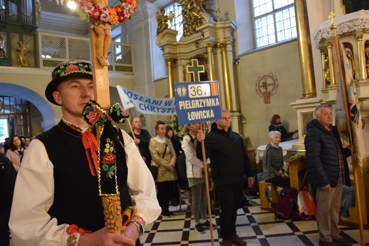 367 Łowicka Piesza Pielgrzymka na Jasną Górę - dzień 1