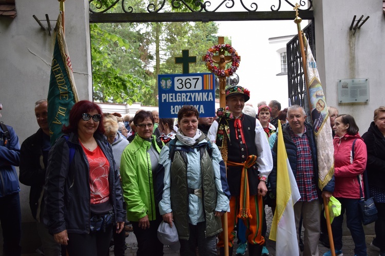 367 Łowicka Piesza Pielgrzymka na Jasną Górę - dzień 1