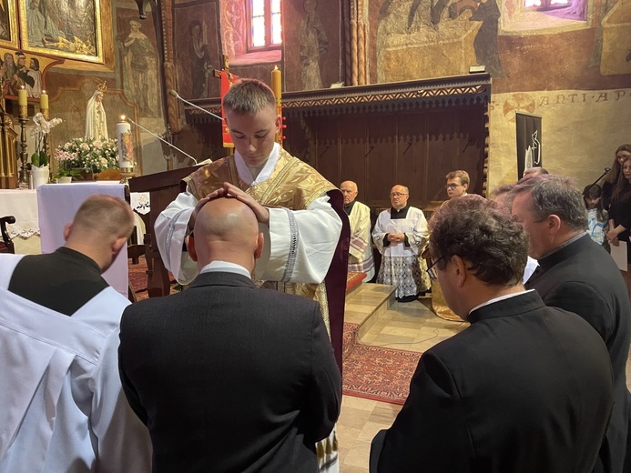 Prymicyjna Msza św. ks. Patryka Zaręby w Starym Bielsku - 2022