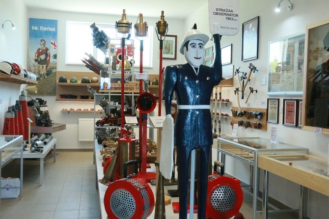 Straż Ogniowa na wystawie w Bełżycach