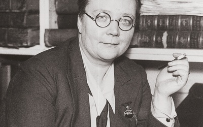 Dorothy Sayers, autorka znakomitych kryminałów,  definiowała siebie  jako anglokatoliczkę.