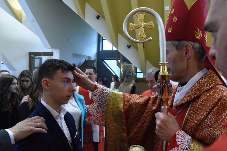 Bierzmowanie w Skrzydlnej