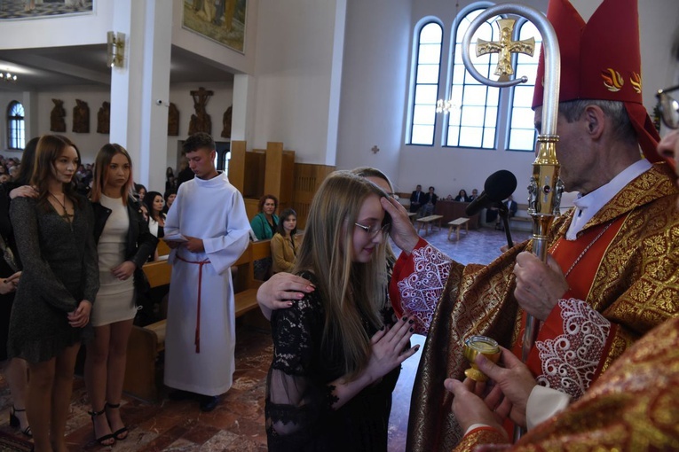 Bierzmowanie w Dobrej