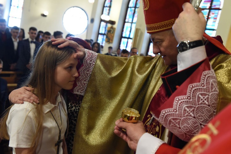 Bierzmowanie w Brzeznej