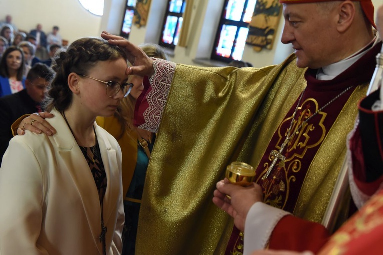 Bierzmowanie w Brzeznej